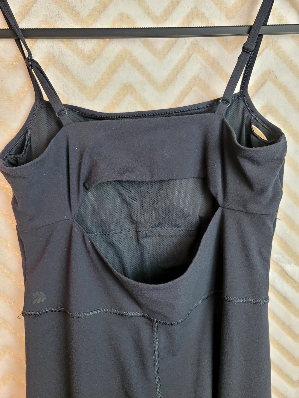 all in motion Black Slim Spaghetti-Strap Jumpsuit - Picture 3 of 7